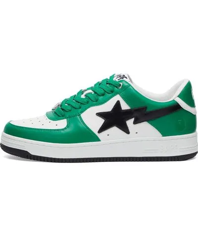 A Bathing Ape Men's BAPE Sta Leather Sneakers