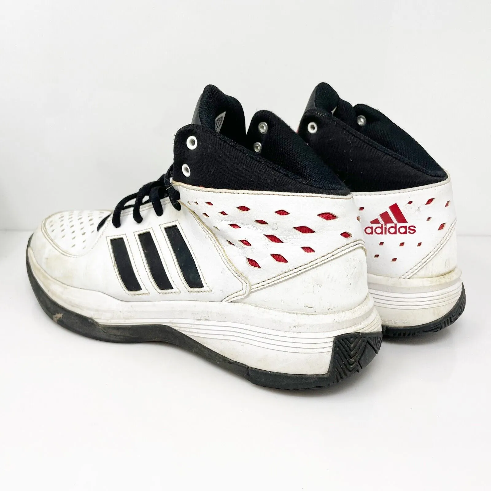 Adidas Mens Court Fury Q16707 White Basketball Shoes Sneakers Size 10