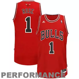 Adidas NBA Jersey BULLS ROSE #1 Red