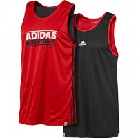 Adidas Reversible Basketball Jersey Red GFX REV JERS