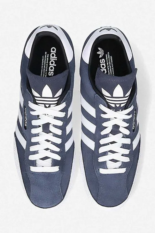 adidas sneakers Sam Super Suede 019332 blue color