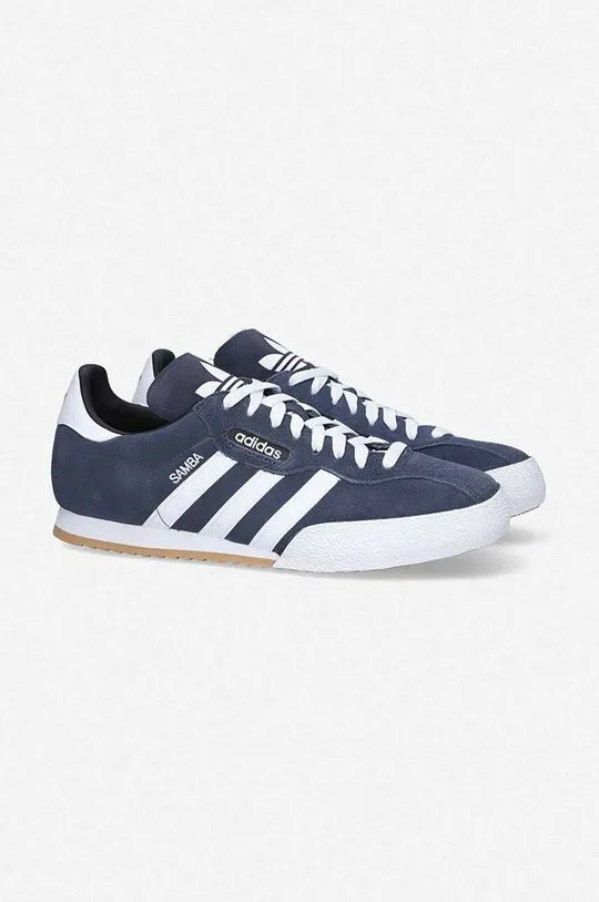 adidas sneakers Sam Super Suede 019332 blue color