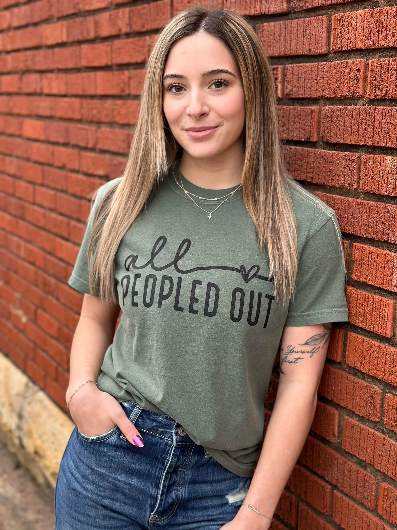 All Peopled Out Tee