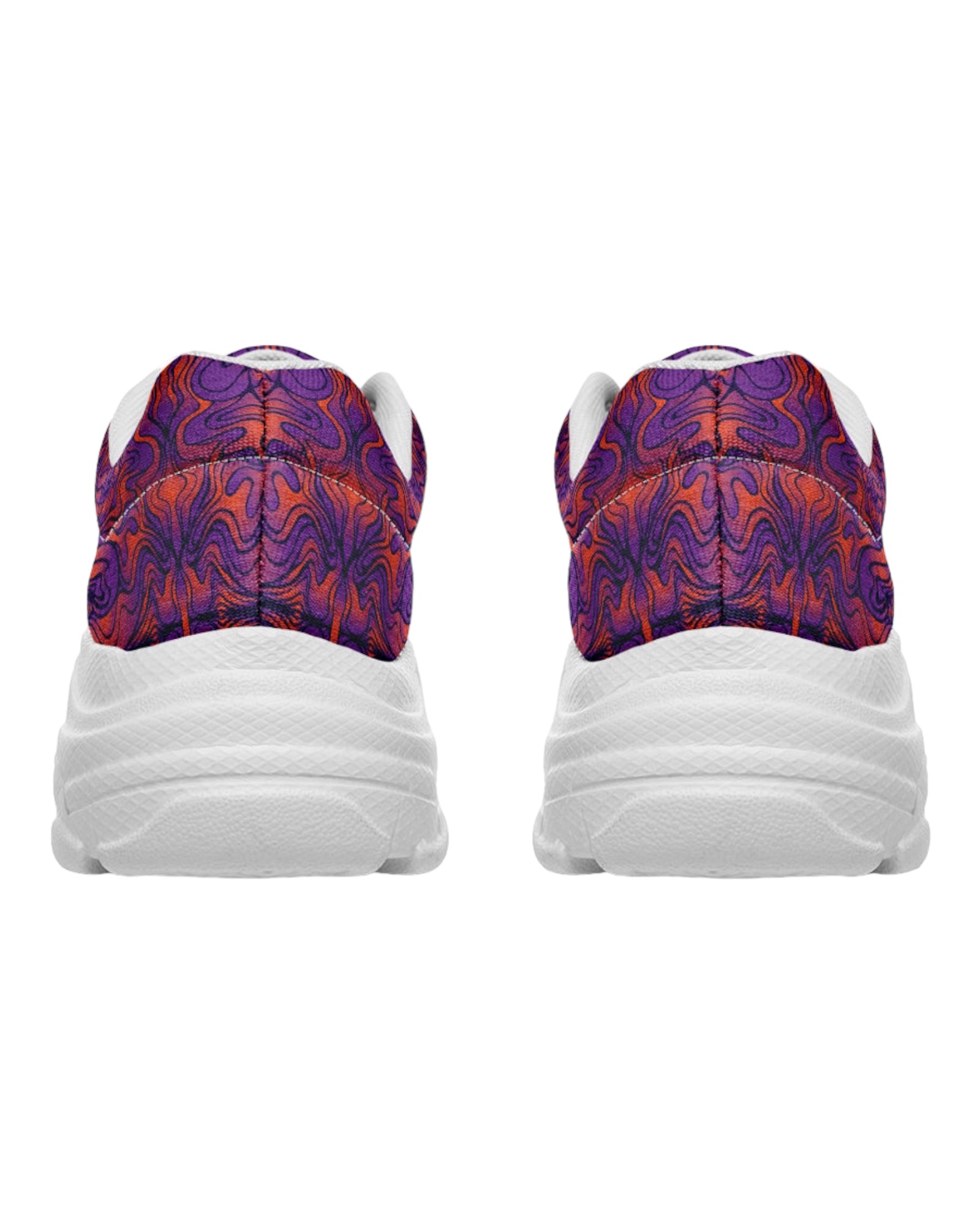 Amethyst Fire Chunky Festival Sneakers