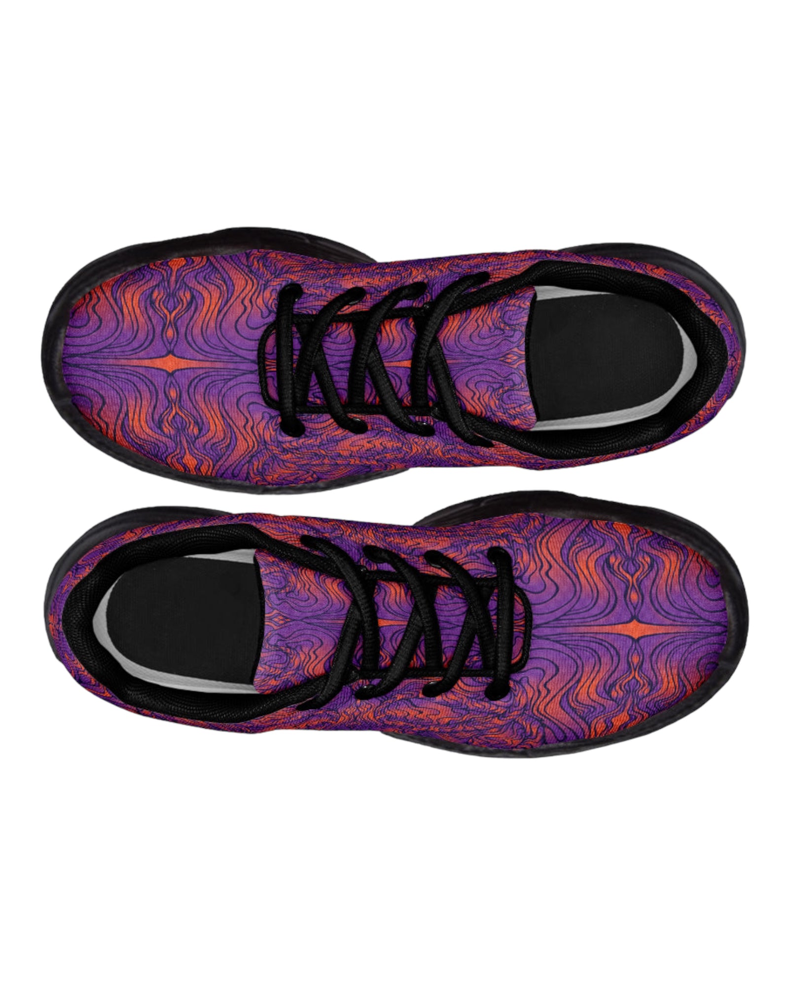 Amethyst Fire Chunky Festival Sneakers