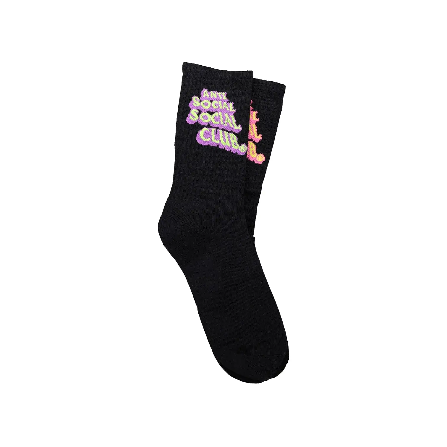 Anti Social Social Club 3D Black Socks