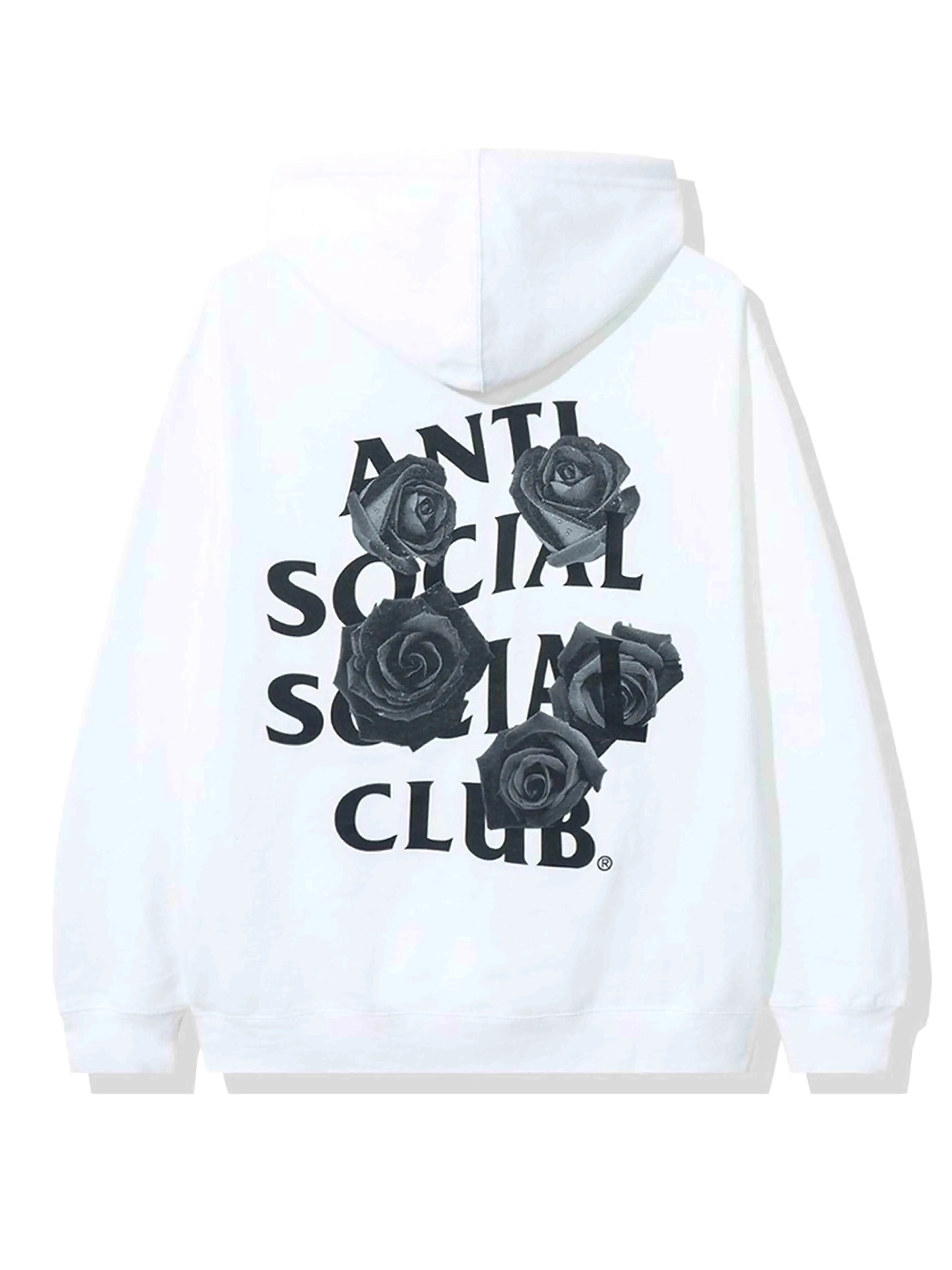 Anti Social Social Club Bat Emoji Hoodie White