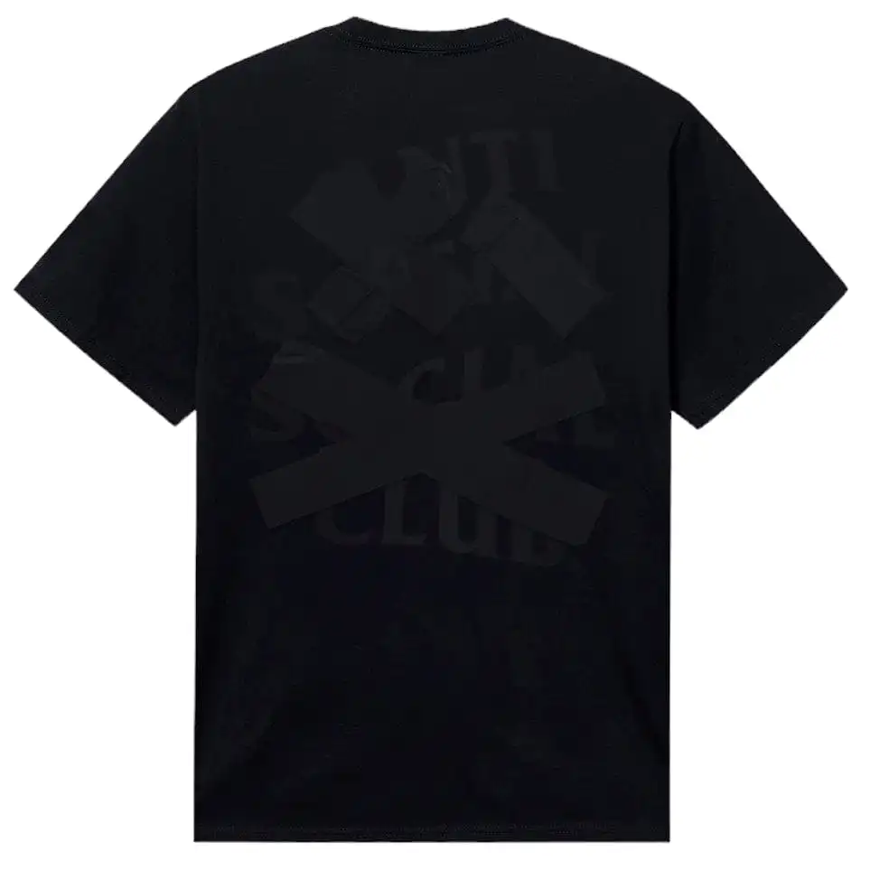 Anti Social Social Club Cancelled Tee (Tonal Black)