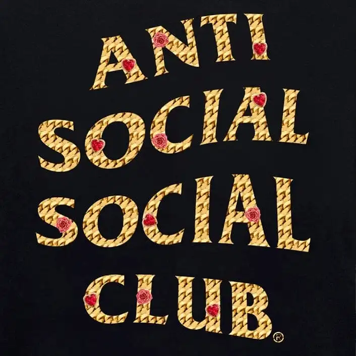 Anti Social Social Club Charming Tee (Black)