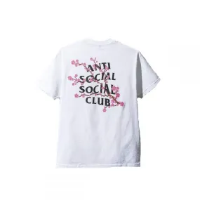 ANTI SOCIAL SOCIAL CLUB CHERRY BLOSSOM TEE WHITE DONT USE