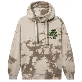 Anti Social Social Club Formal Upright Hoodie (Tan Tie Dye)