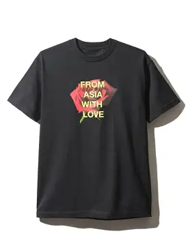 Anti Social Social Club From Asia With Love Tee Black