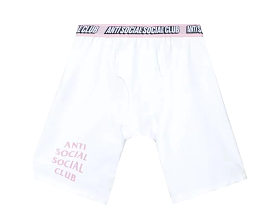 Anti Social Social Club Layers Of You Boxer 'White'