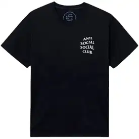 Anti Social Social Club Mind Games Nailhead Prem Heavyweight Tee (Black)