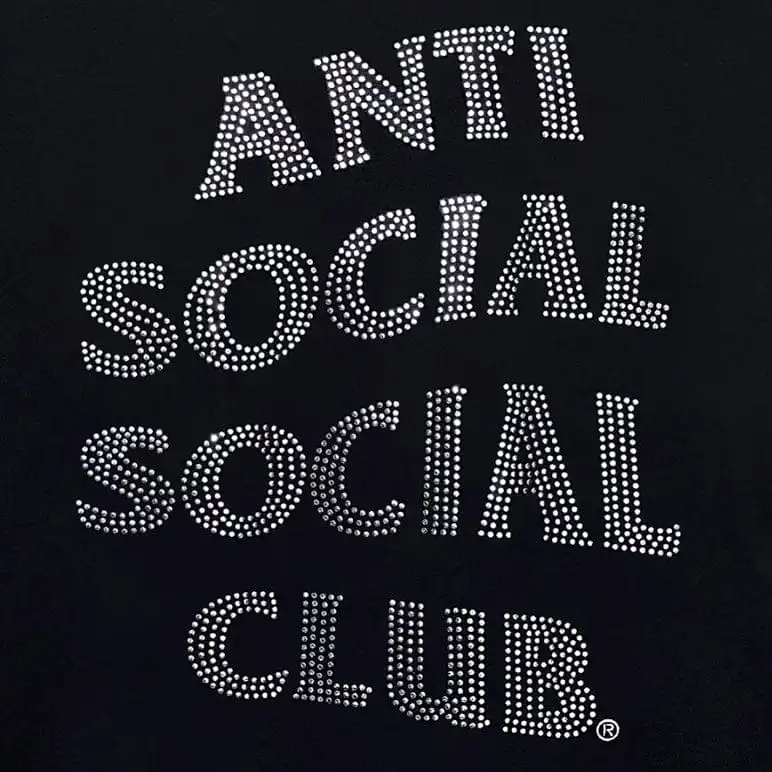 Anti Social Social Club Mind Games Nailhead Prem Heavyweight Tee (Black)