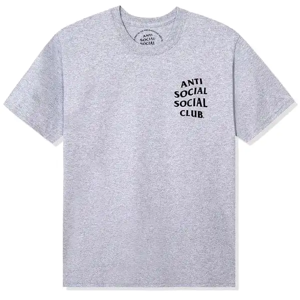 Anti Social Social Club Mind Games Tee (Athletic Heather)