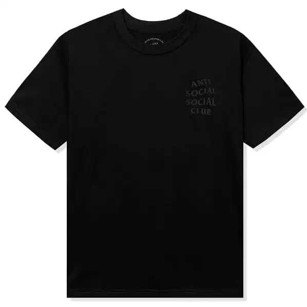 Anti Social Social Club Same But Different Tee (Black) ASSC23MAJ1SS431