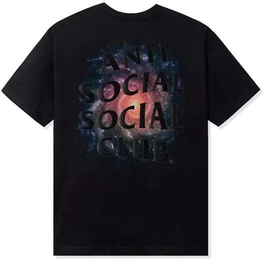 Anti Social Social Club Tonight I'll Sit Tee (Black)