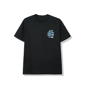 Anti Social Social Club x Fragment Blue Bolt Tee (FW19) Men's Black