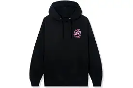 Anti Social Social Club x Fragment Precious Petals Hoodie (FW22) Black Pink