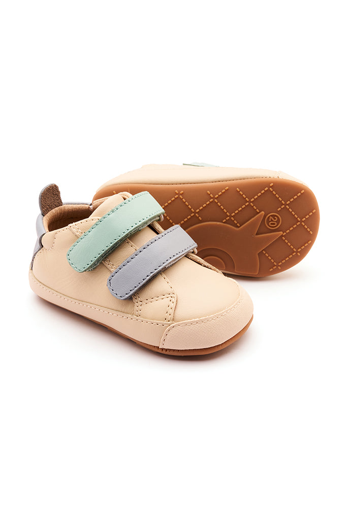 Baby 2 Straps - Cream / Dusty Blue / Jade