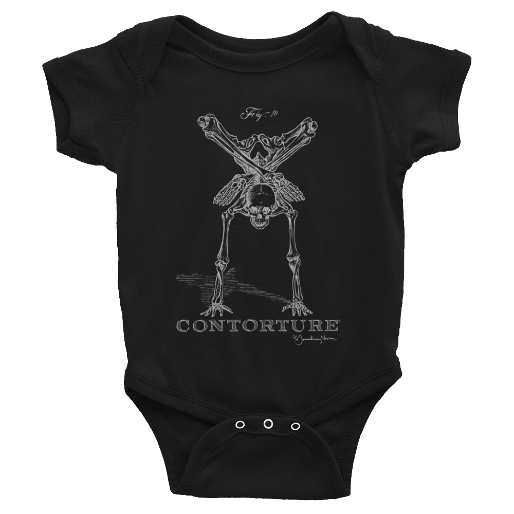 Baby Short Sleeve Bodysuit: BONEY