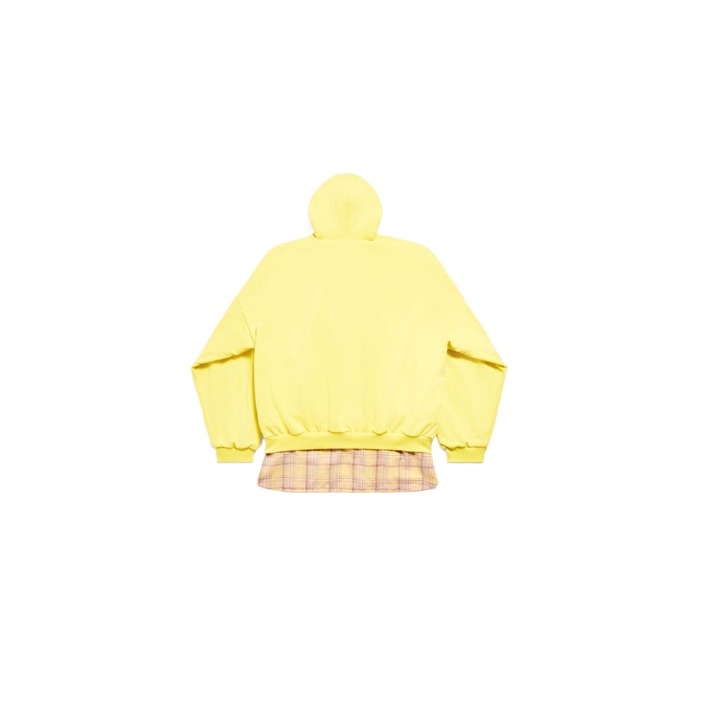 BALENCIAGA  |Unity Sports Icon Layered Hoodie Oversized in Yellow/black