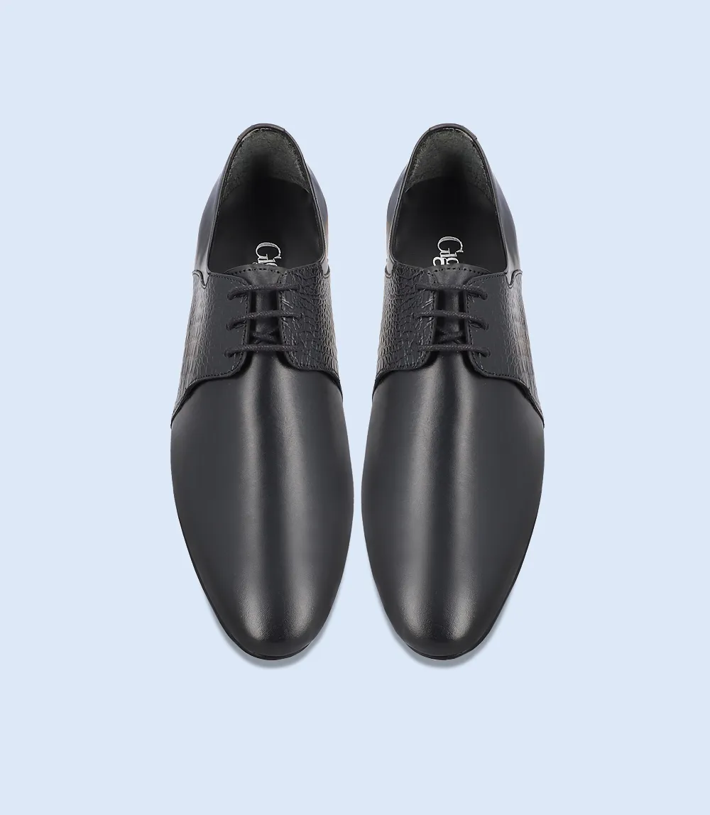 BM5176-BLACK-Men Formal Lace Up's