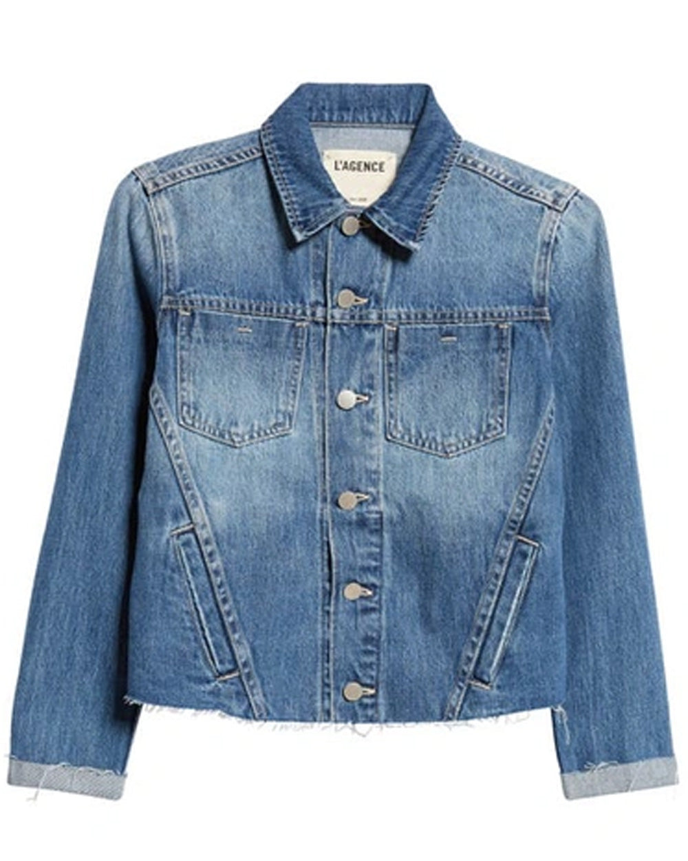 Boyle Janelle Slim Raw Denim Jacket