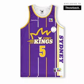 Brad Rosen Sydney Kings X Throwback 1996 Heritage Jersey - Purple