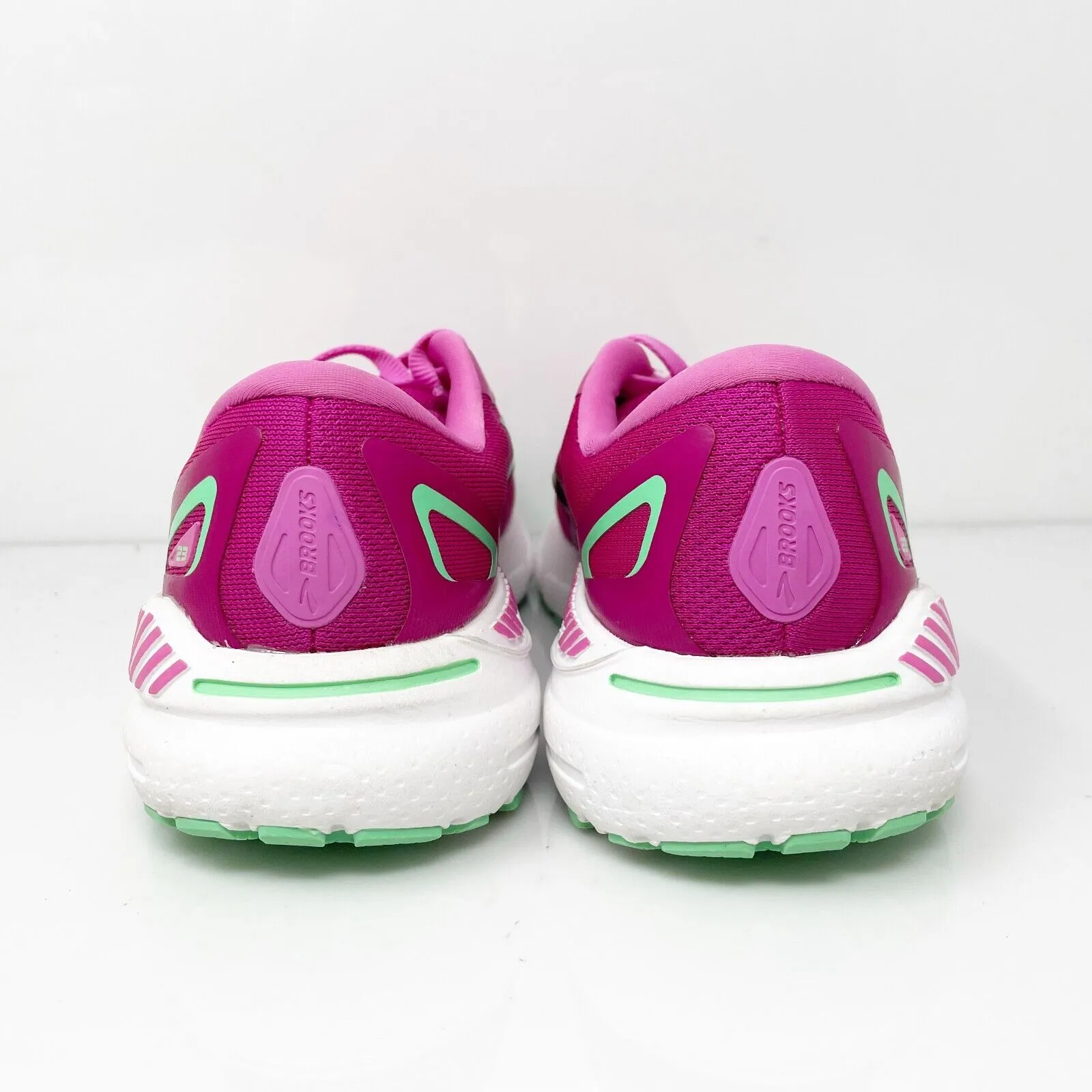 Brooks Womens Adrenaline GTS 23 1203811B639 Pink Running Shoes Sneakers Size 7 B