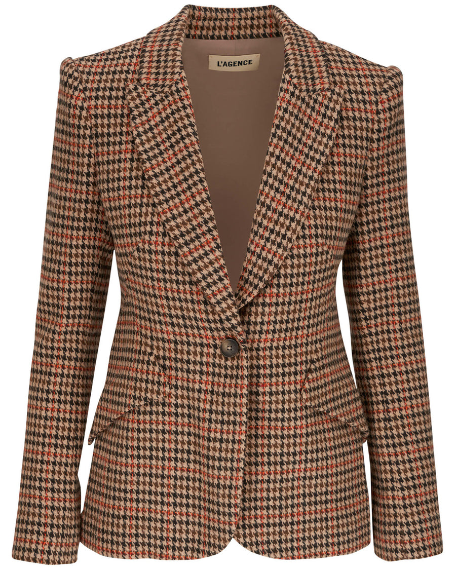 Brown Check Chamberlain Blazer