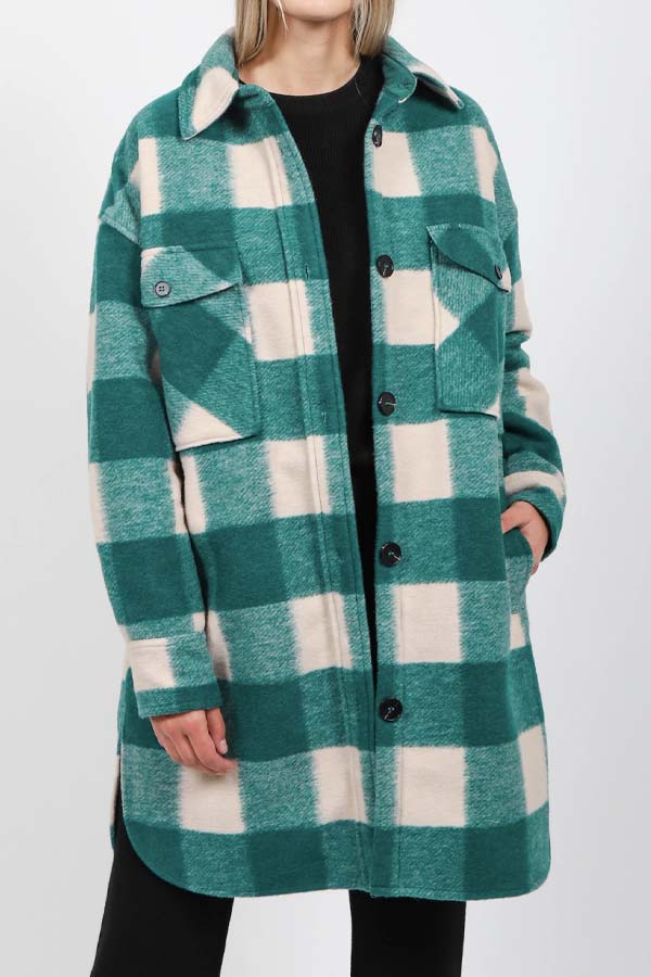 BRUNETTE The Label The Plaid Jacket