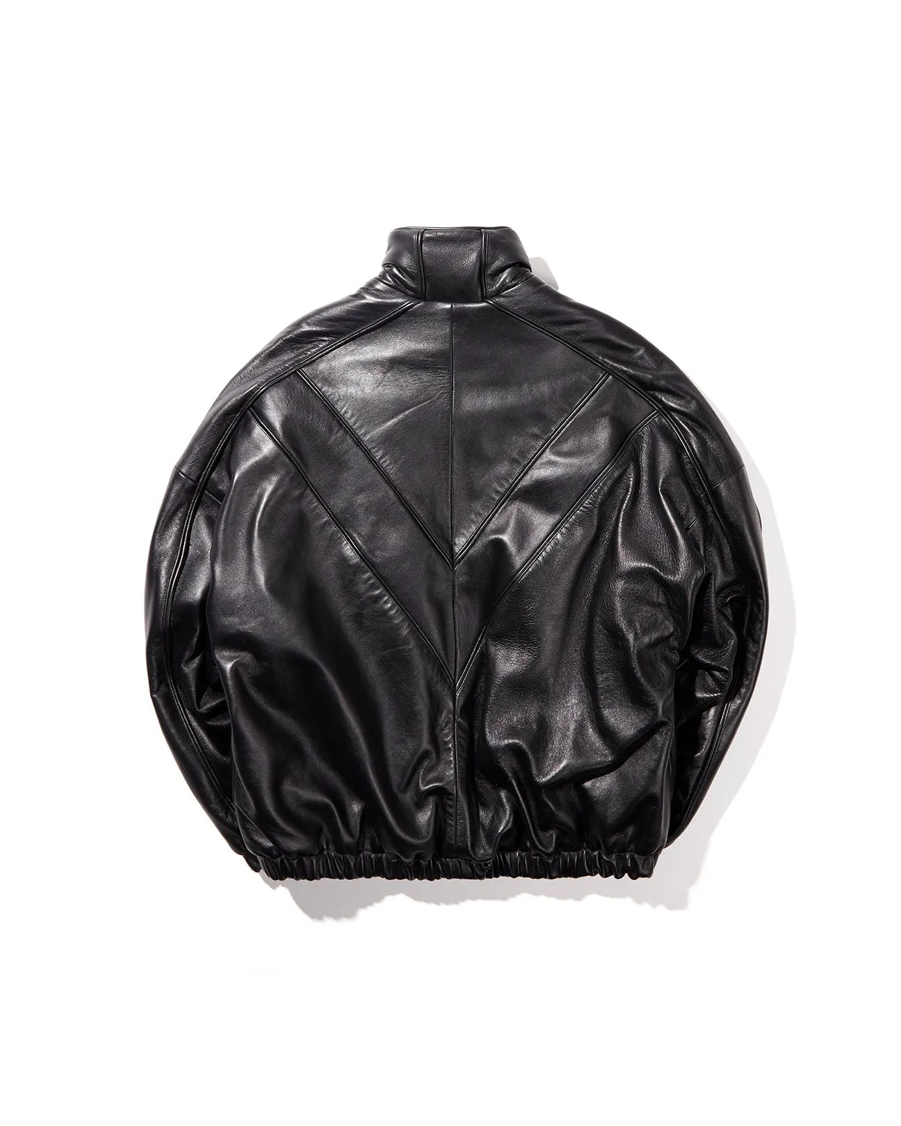 BUFFALO TRACK JACKET-LEATHER