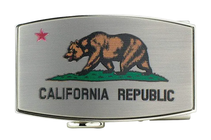 California Dreamin' Bear Dress Buckle, Fits 1 3/8 Straps