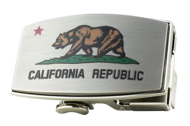 California Dreamin' Bear Dress Buckle, Fits 1 3/8 Straps