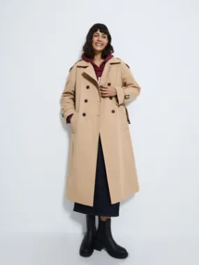 Camel Belted Trench Coat | Women | George at ASDA