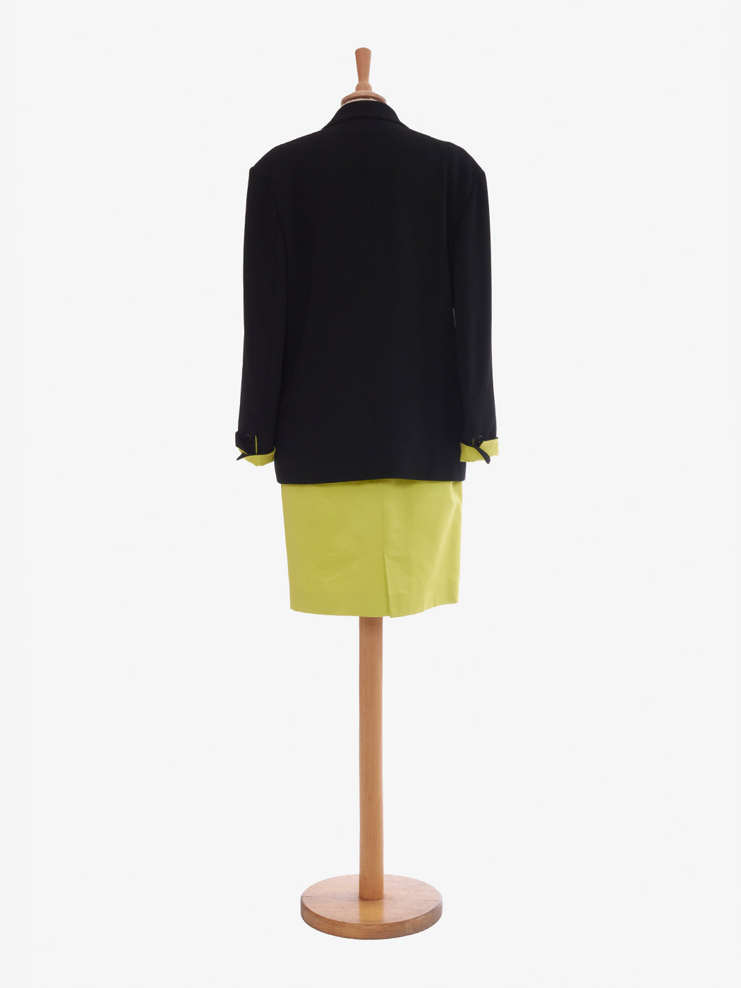 Chloé black and acid green Suit