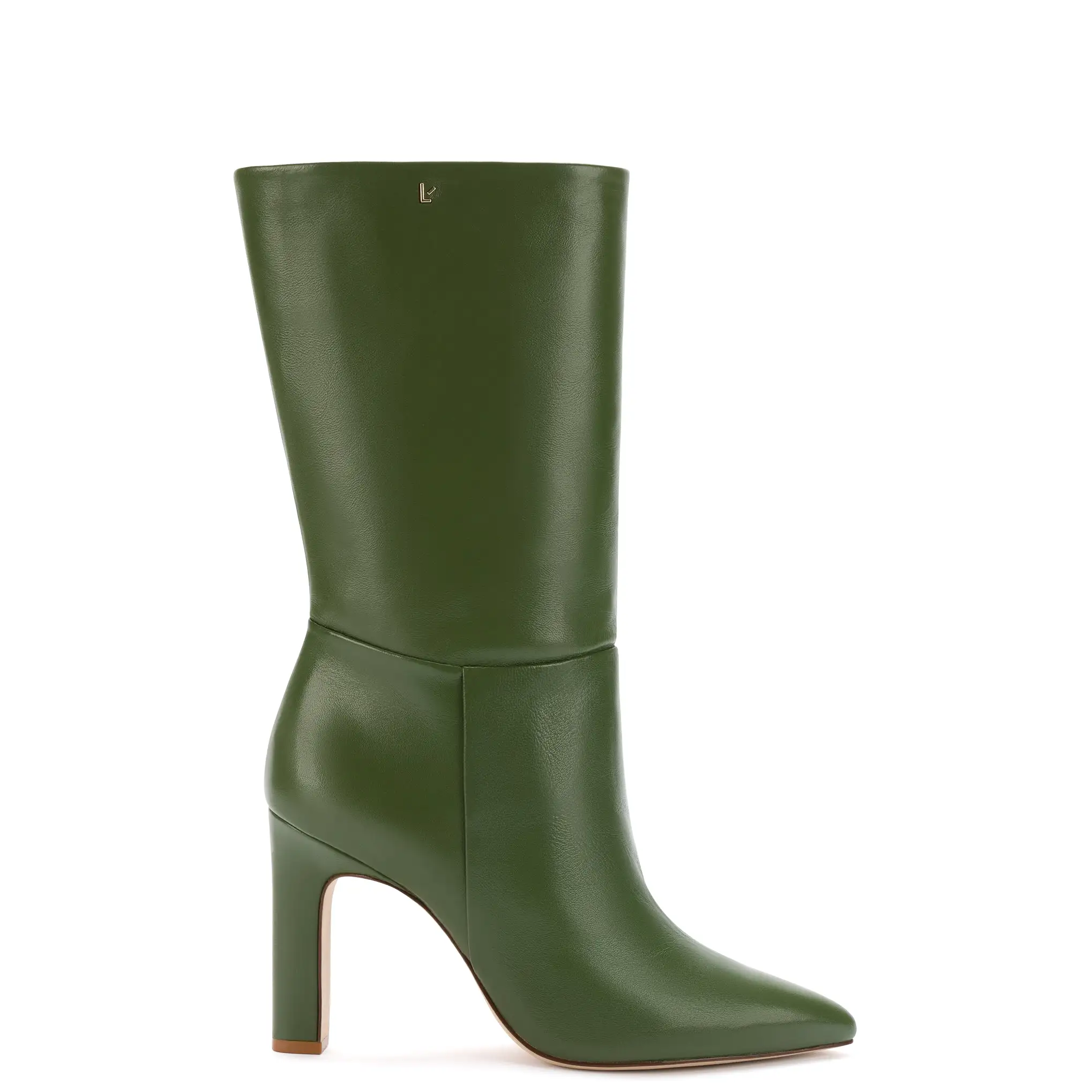 Cindy Boot In Olivine Leather