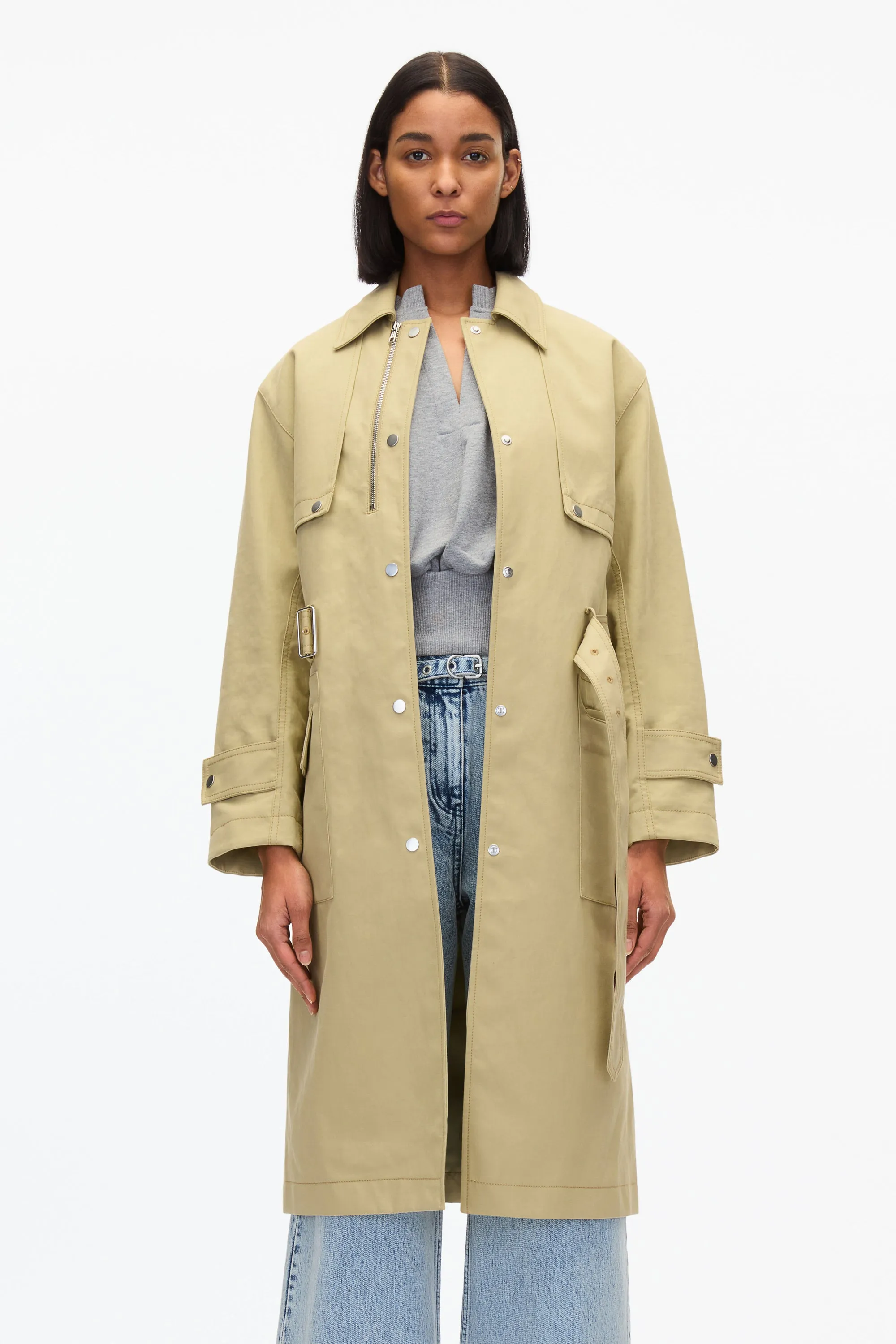 Convertible Mac Trench Coat