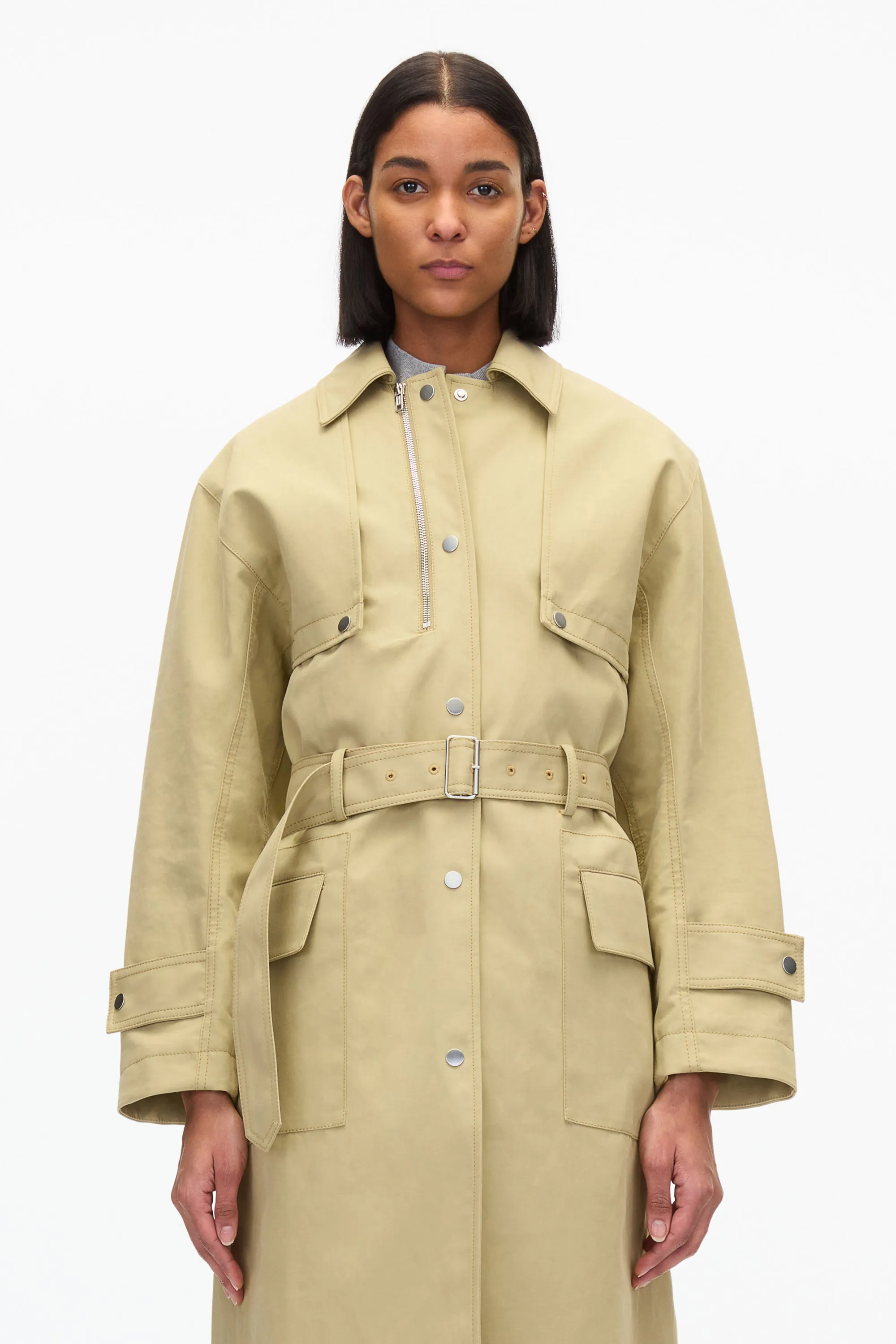 Convertible Mac Trench Coat