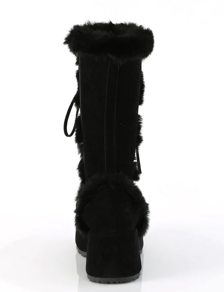 DEMONIA CUBBY 311 PLATFORM BOOTS - BLACK