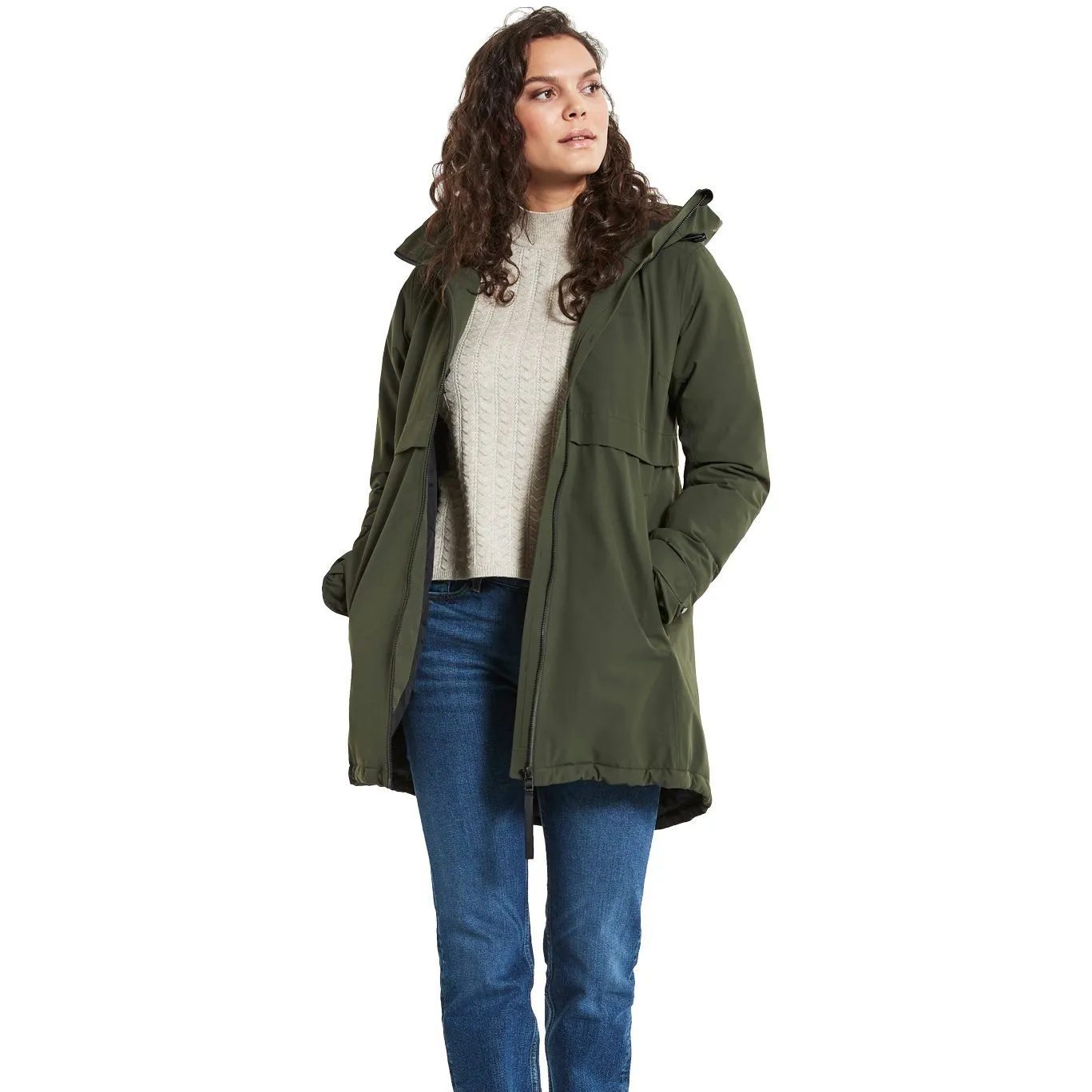 Didriksons - Helle Parka 5 Women deep green