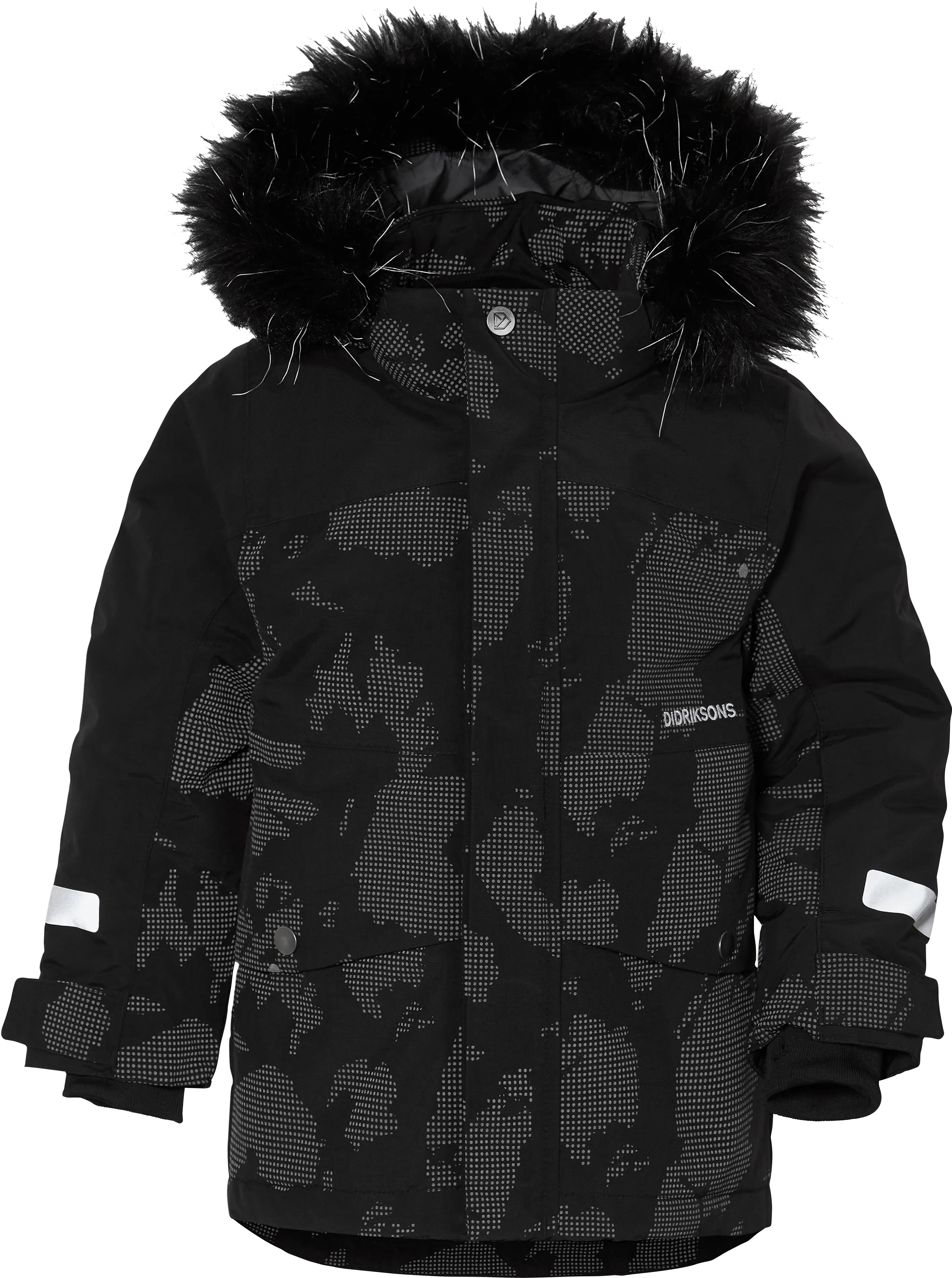 Didriksons Kids' Bjärven Special Edition Parka Island Print Reflex | Buy Didriksons Kids' Bjärven Special Edition Park