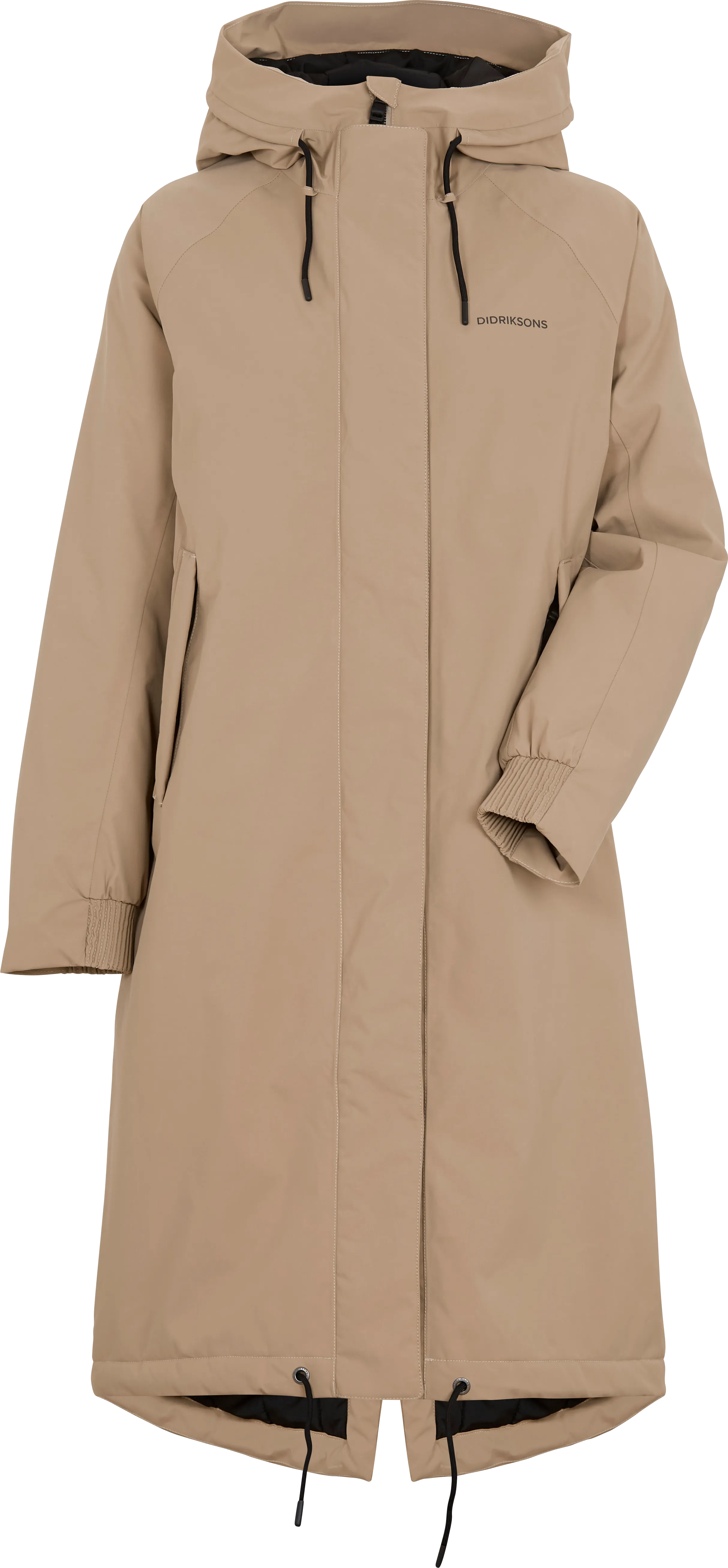 Didriksons Women's Alicia Parka Long 2 Beige | Buy Didriksons Women's Alicia Parka Long 2 Beige here | Outnorth