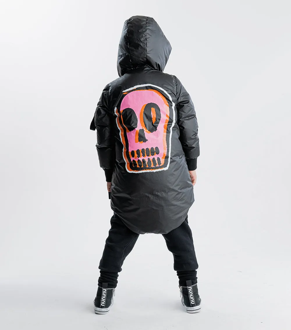 dizzy skull parka down coat