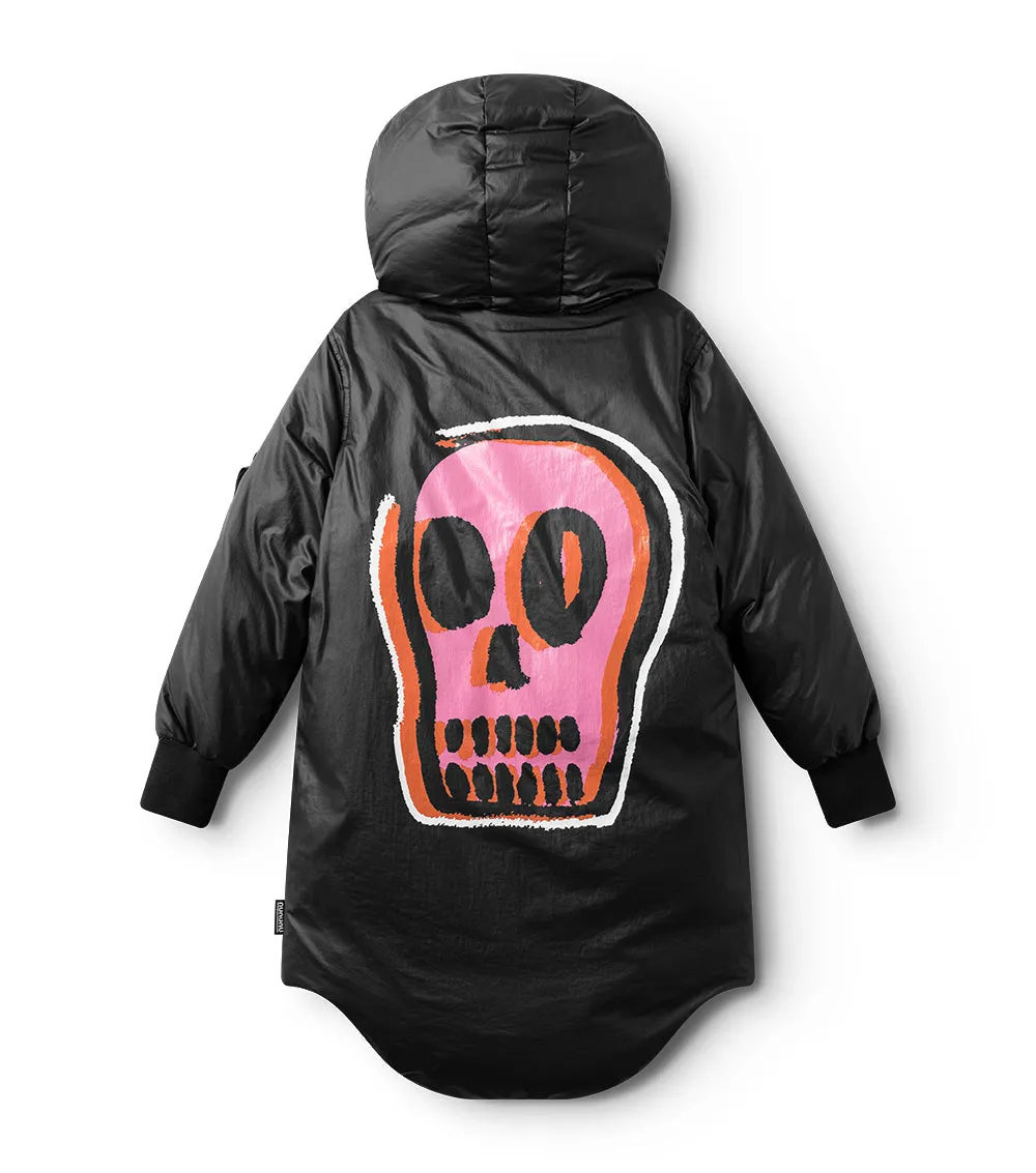 dizzy skull parka down coat