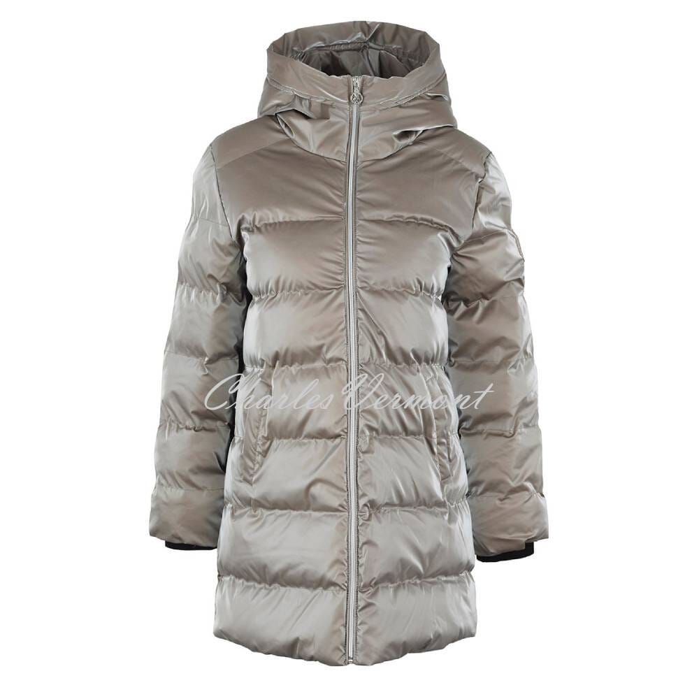 Dolcezza Padded Coat - Style 72810 (Taupe)