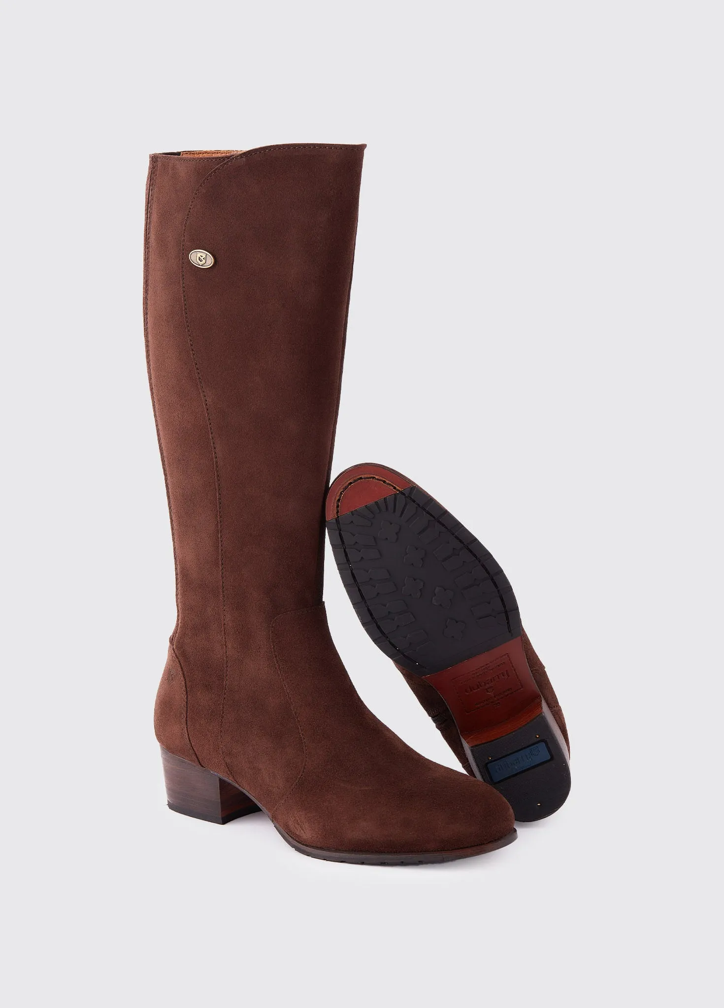 Downpatrick Knee High Boot - Cigar