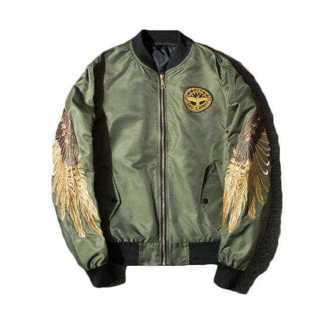 Eagle Wings Bomber Jacket